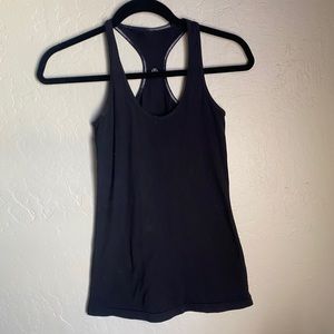 - Lululemon Athletica Black Racer Back Top